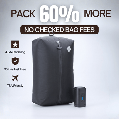 AirPack™ Pro – vakuový kompresní cestovní vak