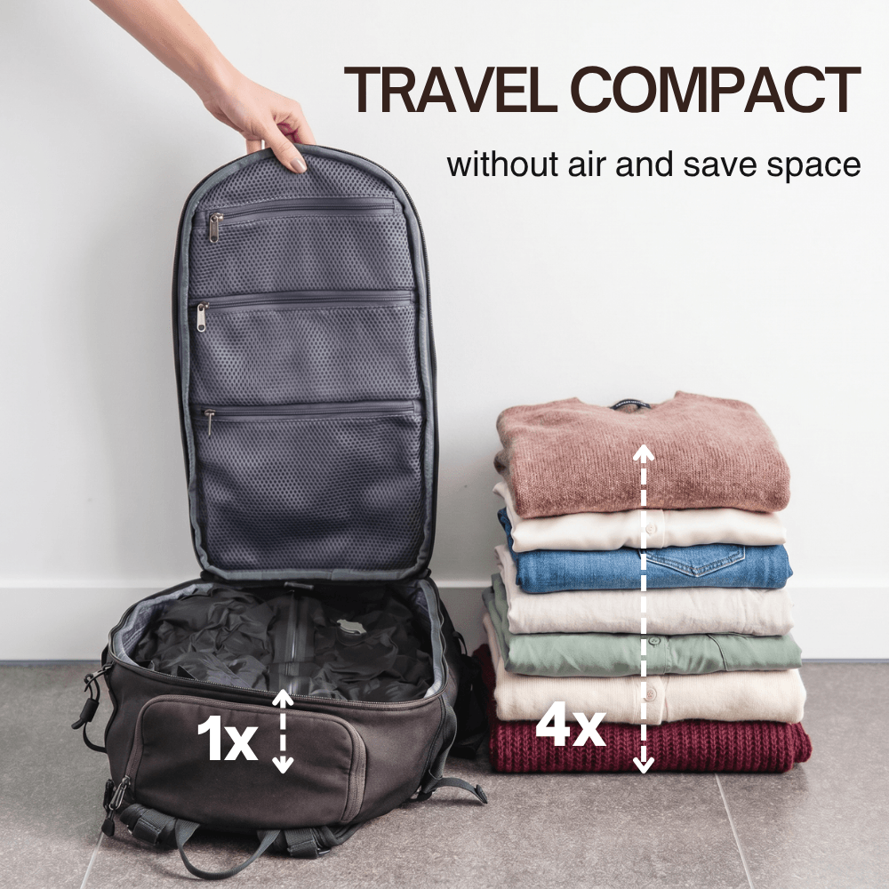 AirPack™ Pro – vakuový kompresní cestovní vak