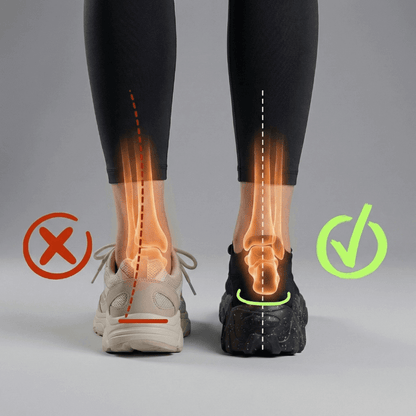 Orthopedic Sneakers with Arch Support - White