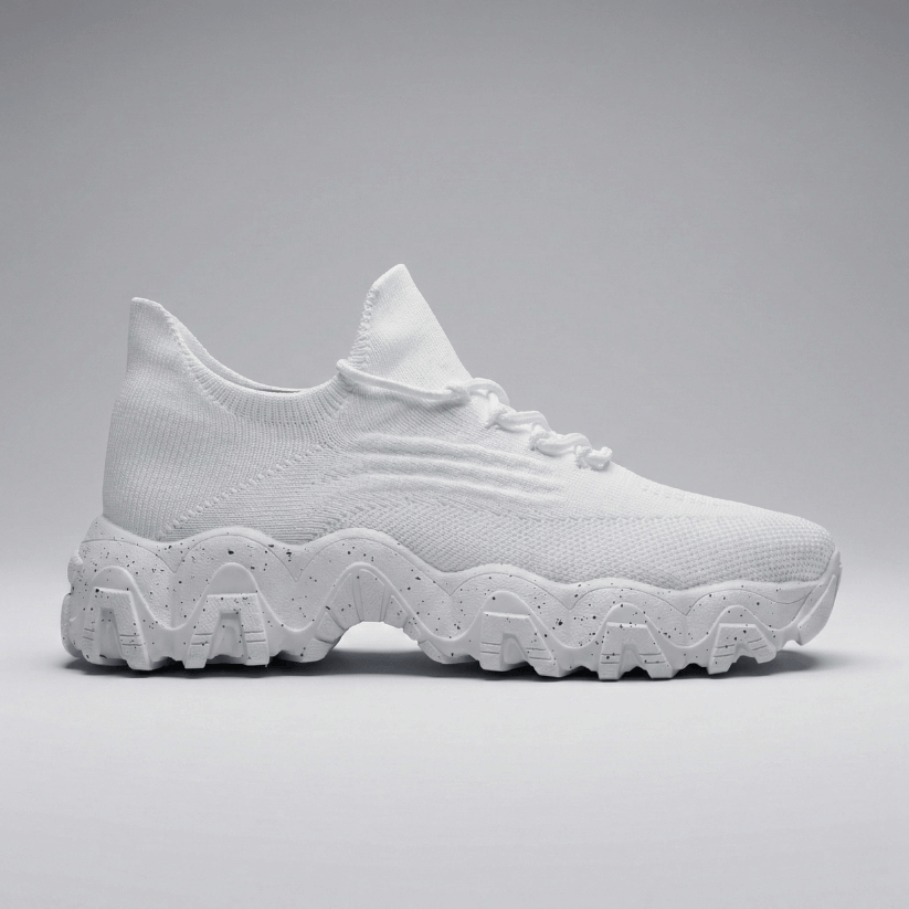 Orthopedic Sneakers with Arch Support - White