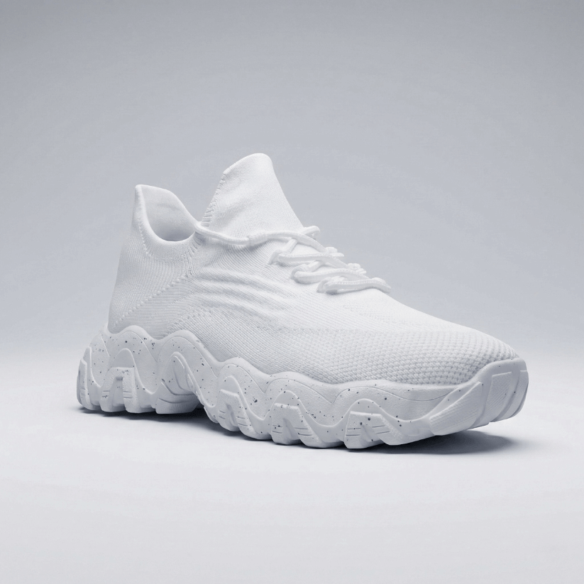 Orthopedic Sneakers with Arch Support - White