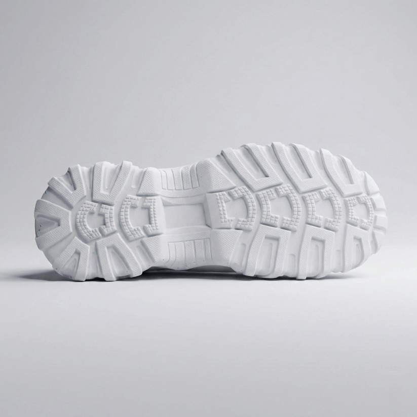 Orthopedic Sneakers with Arch Support - White