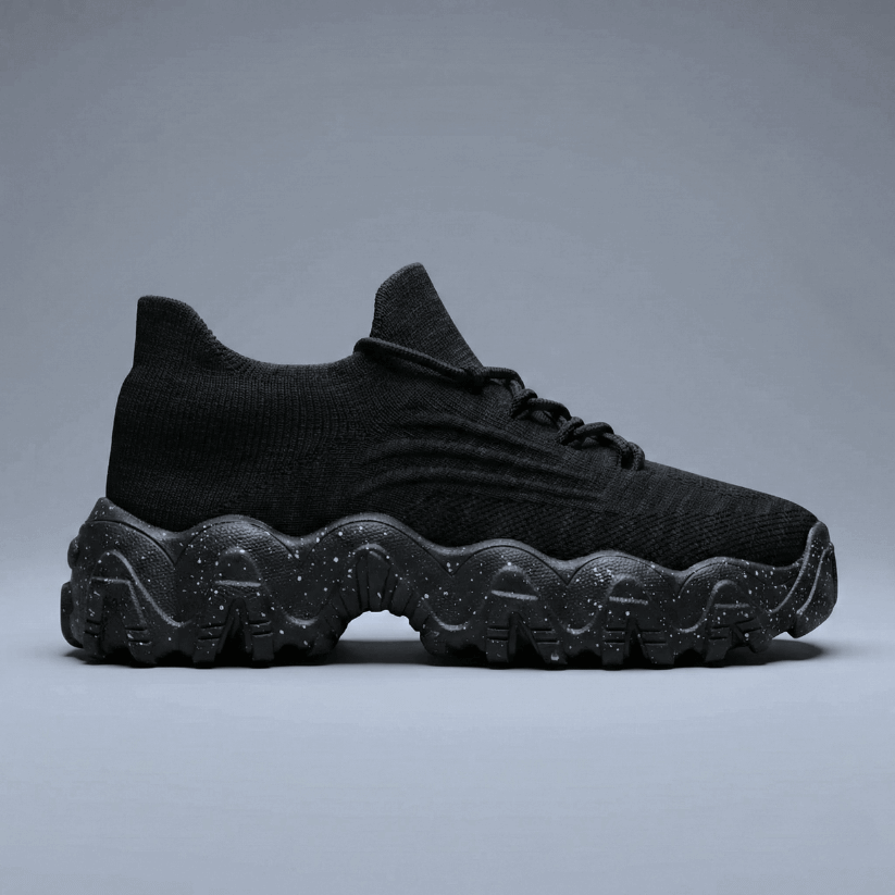 Orthopedic Sneakers with Arch Support - Black