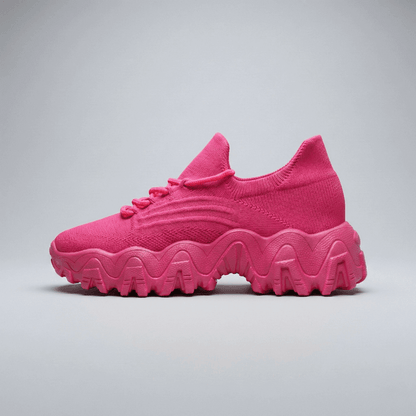 Orthopedic Sneakers with Arch Support - Barbie Pink