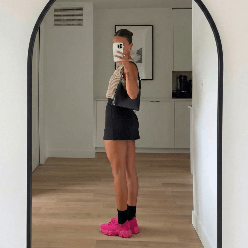 Orthopedic Sneakers with Arch Support - Barbie Pink