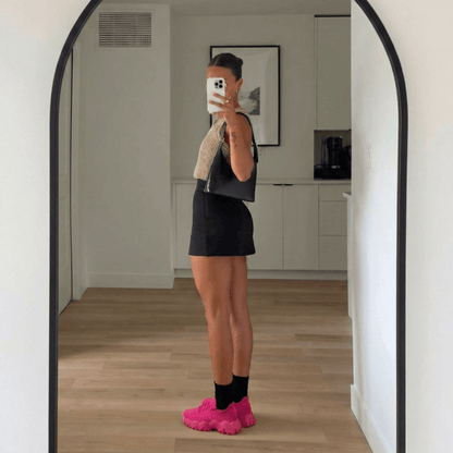 Orthopedic Sneakers with Arch Support - Barbie Pink