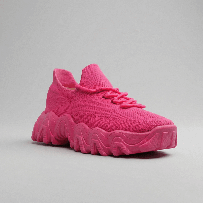 Orthopedic Sneakers with Arch Support - Barbie Pink