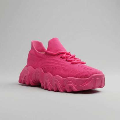 Orthopedic Sneakers with Arch Support - Barbie Pink