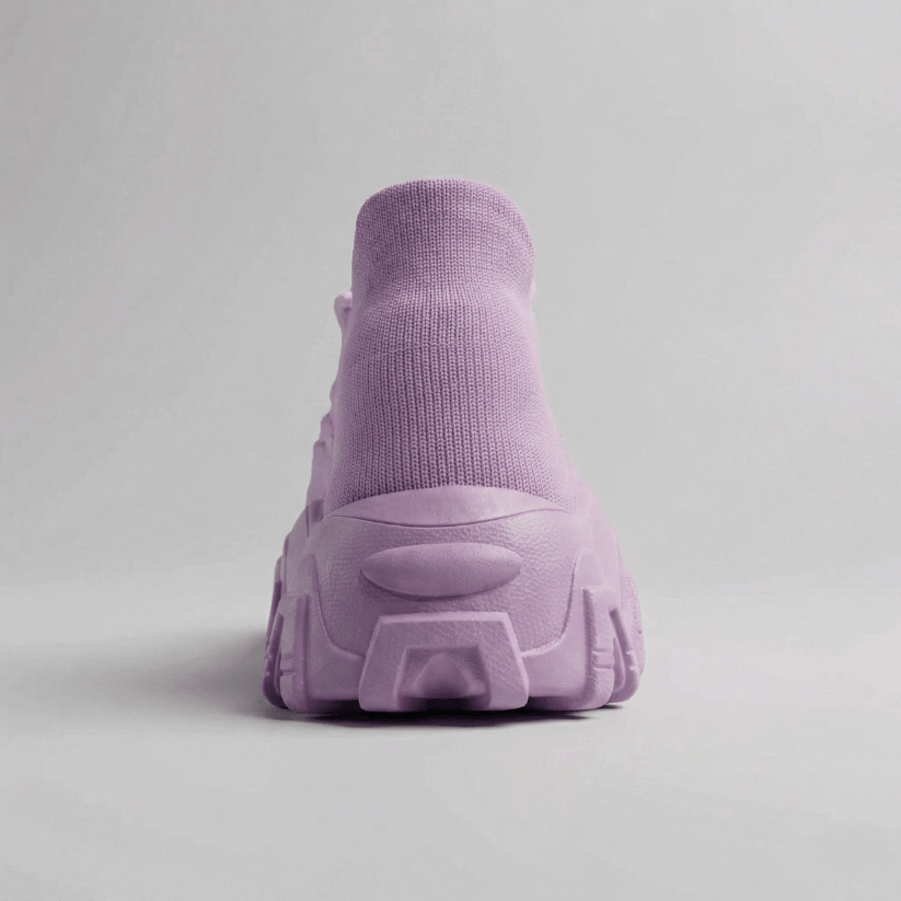 Orthopedic Sneakers with Arch Support - Pastel Purple