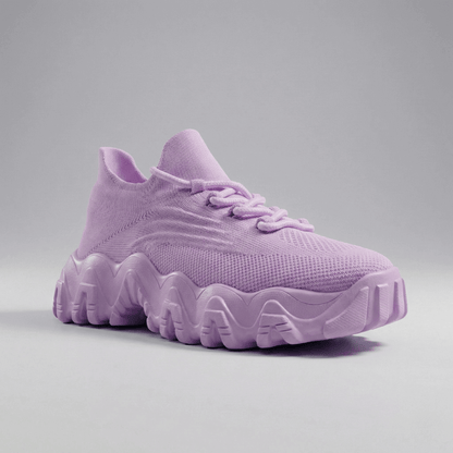 Orthopedic Sneakers with Arch Support - Pastel Purple